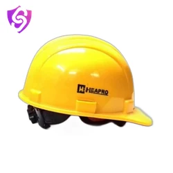 White electrical safety helmet
