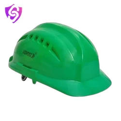 Green Udyogi ventilated safety helmet