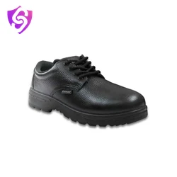Black Lancer safety shoe, steel toe
