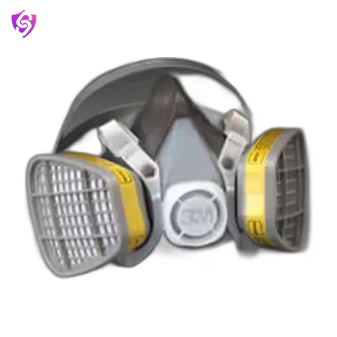 3M Half Facepiece Disposable Respirator Assembly 5303, Organic Vapor/Acid Gas, Large
