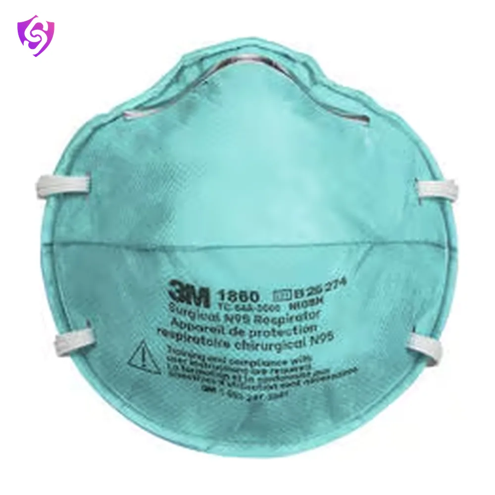 3M Medical Respirator 1860, N95, 6 Boxes/Carton