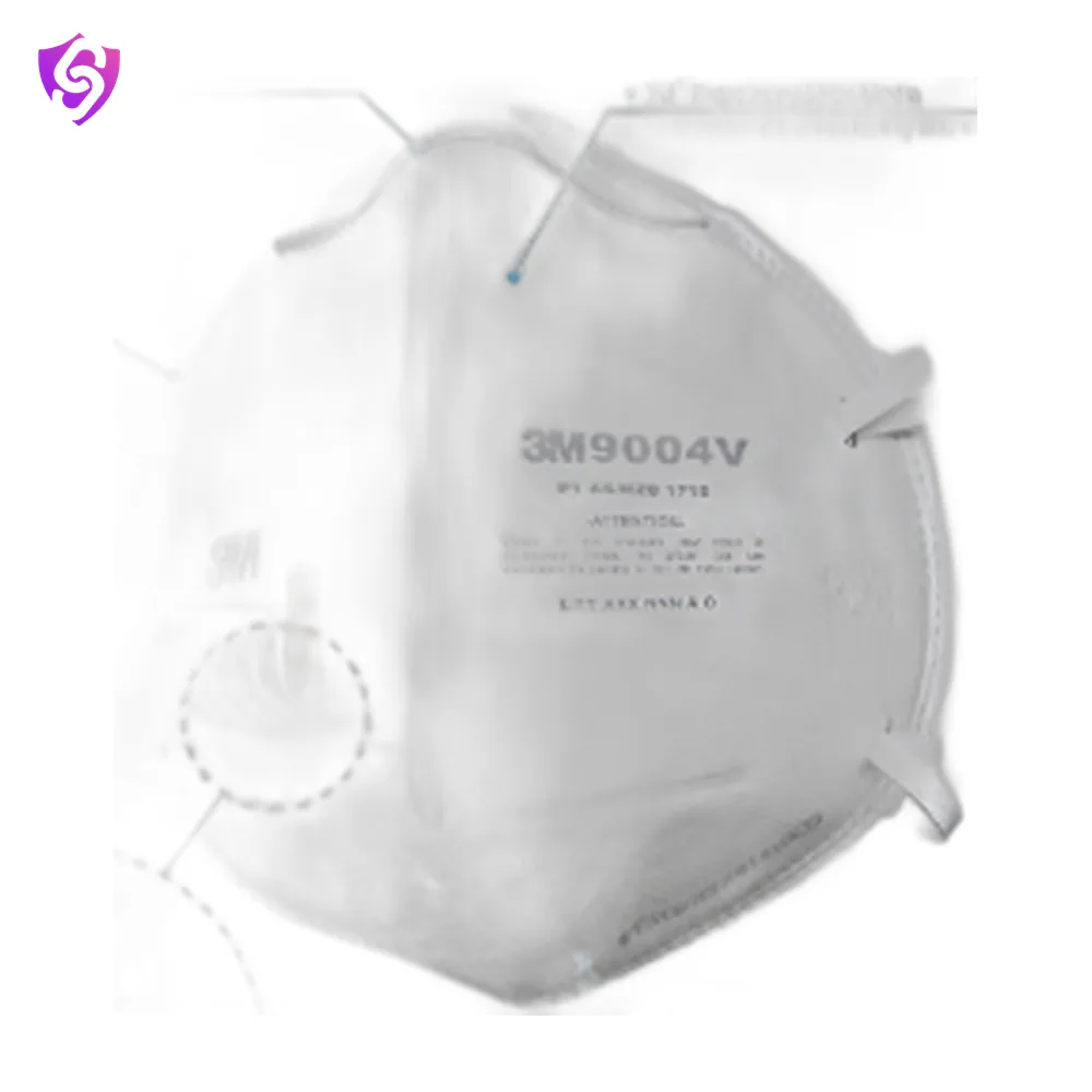 3M Particulate Respirator 9004V (FFP1, BIS, Valved), White
