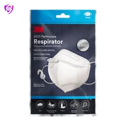 3M Particulate Respirator 9513 KN95 , White