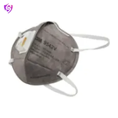 3M Particulate Respirator 9542V, KN95/P2, with Valve and Nuisance Level Organic Vapor Relief, 10 Boxes/Case