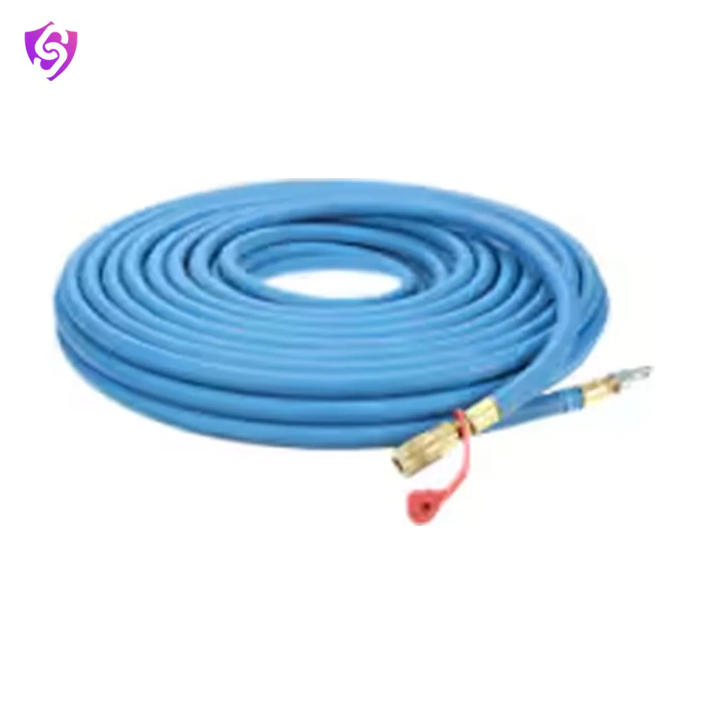 3M Supplied Air Hose W-9435-100/07012(AAD), 100 ft, 3/8 in ID, Industrial Interchange Fittings, High Pressure