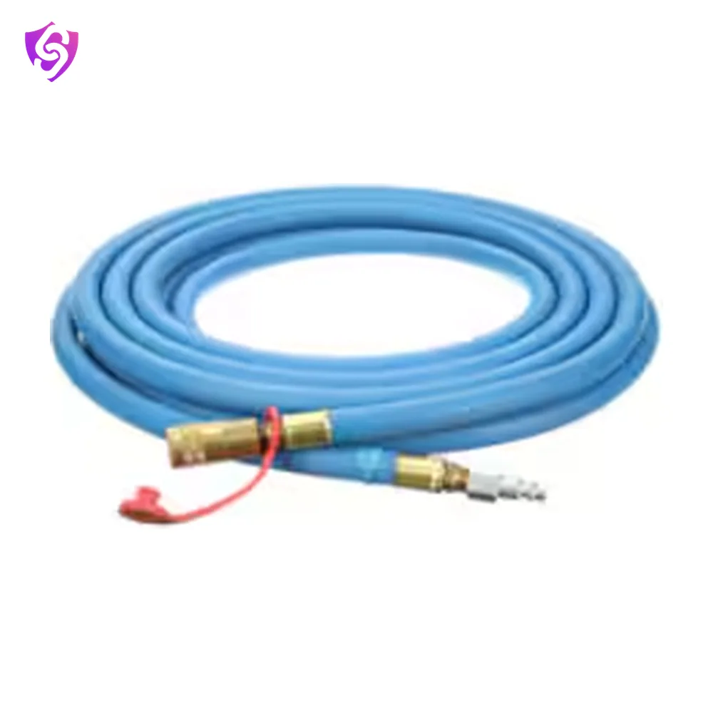 3M Supplied Air Respirator Hose W-9435-25/07010(AAD), 25 ft, 3/8 in ID, Industrial Interchange Fittings, High Pressure