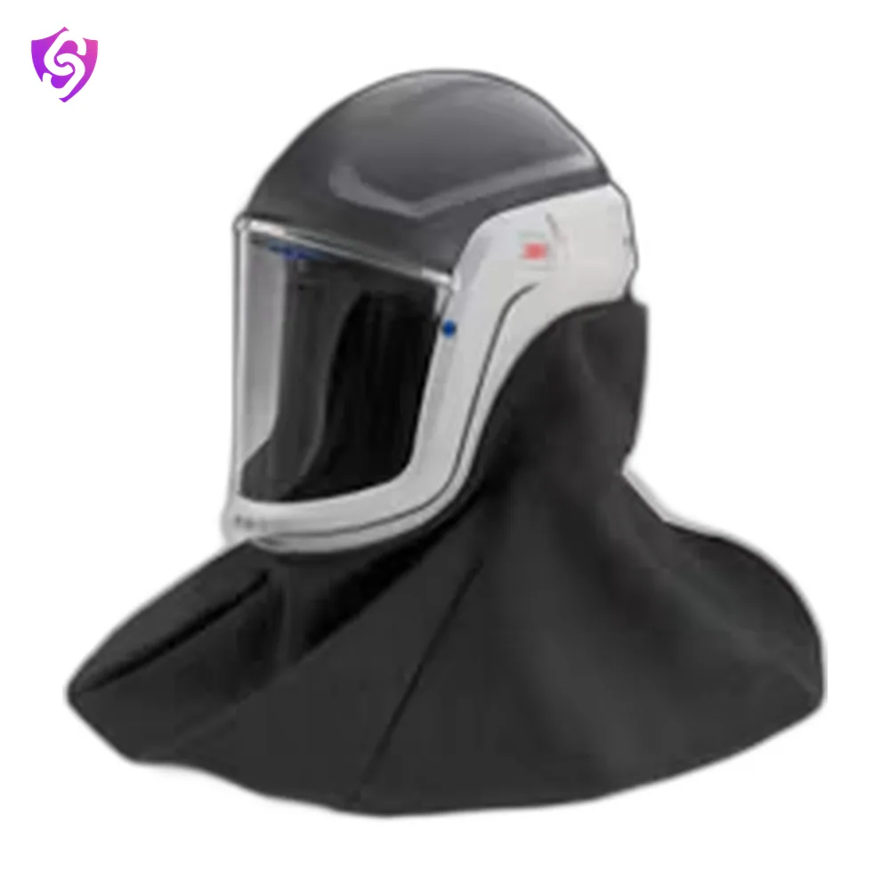 3M Versaflo™ Respiratory Helmet Assembly M-407, with Premium Visor and Flame Resistant Shroud