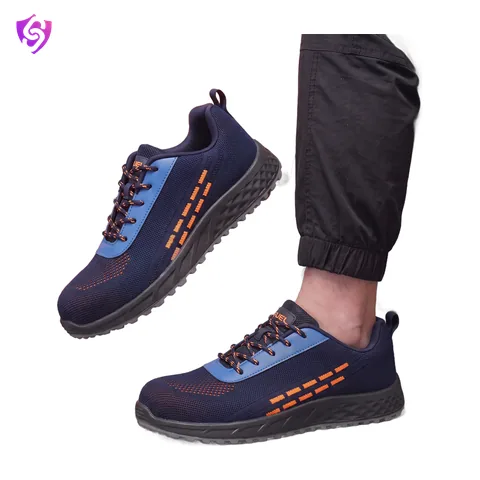 Fuel Armour 1 DD ISI Marked Strong Knitting Upper Breathable Safety Shoes for Men's Steel Toe Cap With Double Density Rubberized PVC Sole safety shoes