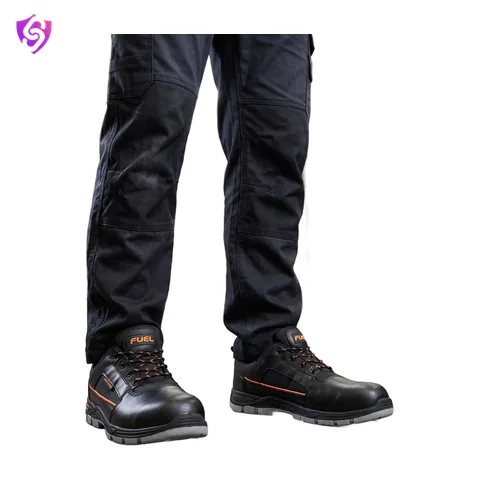 Fuel Armour 3 DD ISI Marked Synthetic Fabric Breathable Safety Shoes For Men's Steel Toe Cap With Double Density Rubberized PVC Sole safety shoes