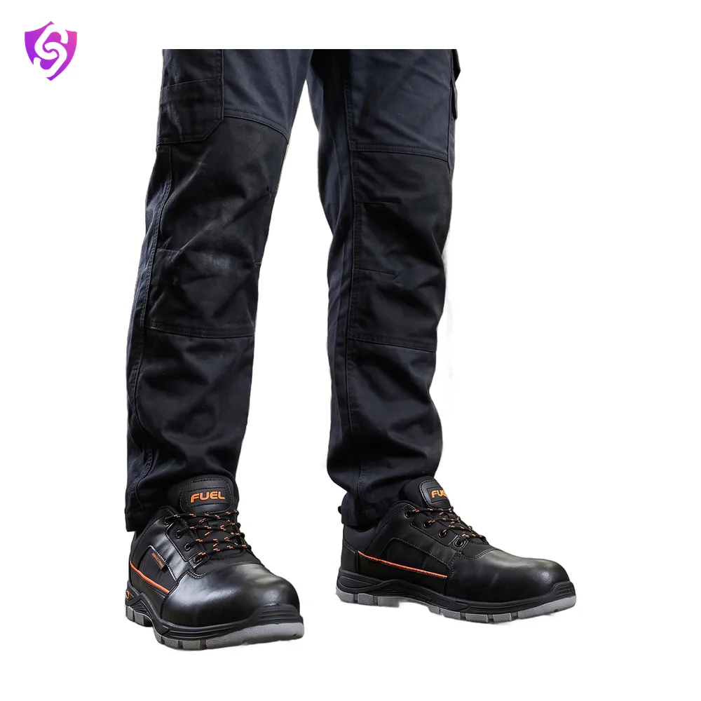 Fuel Armour 3 DD ISI Marked Synthetic Fabric Breathable Safety Shoes For Men's Steel Toe Cap With Double Density Rubberized PVC Sole safety shoes
