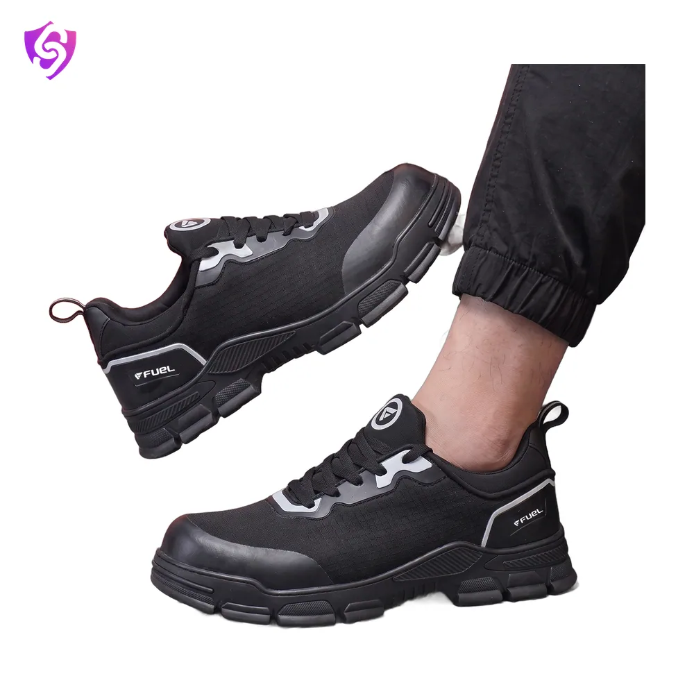 Fuel Reevon-01 Fabric Upper with Nitrile Rubber Sole Safety Shoes in 200J Composit Toe Cap safety shoes