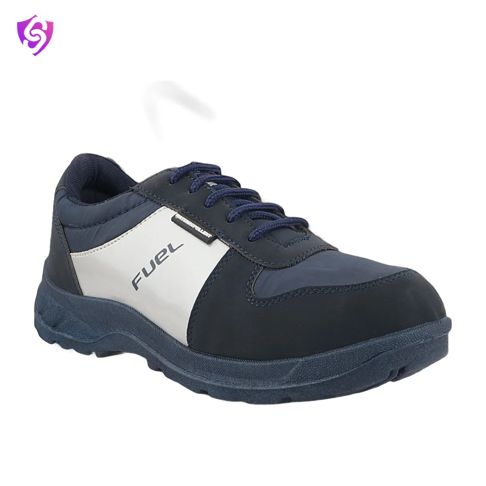 Fuel Ultra Breathable Fabric Upper and Lace-Up Closure with Lightweight PVC Single Density Sole & Comfortable Non-Woven Insole Industrial Work Safety Shoes for Women's safety shoes