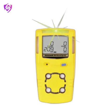 Honeywell GasAlertMicroClip X3 3-Gas Detector Yellow