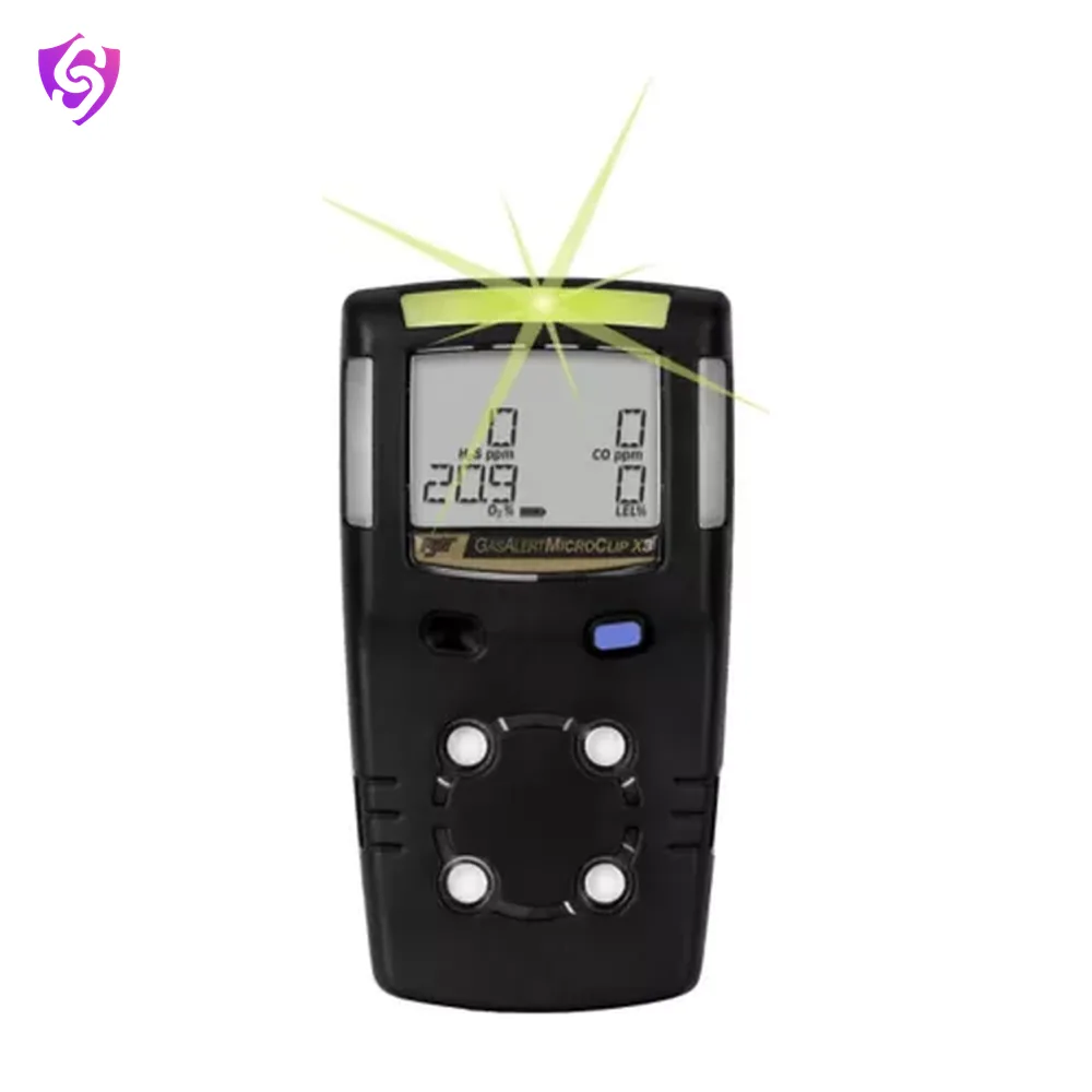 Honeywell GasAlertMicroClip X3 4-Gas Detector Black