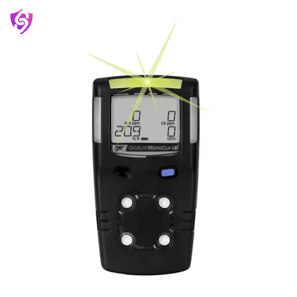 Honeywell GasAlertMicroClip XL 3-Gas Detector Black