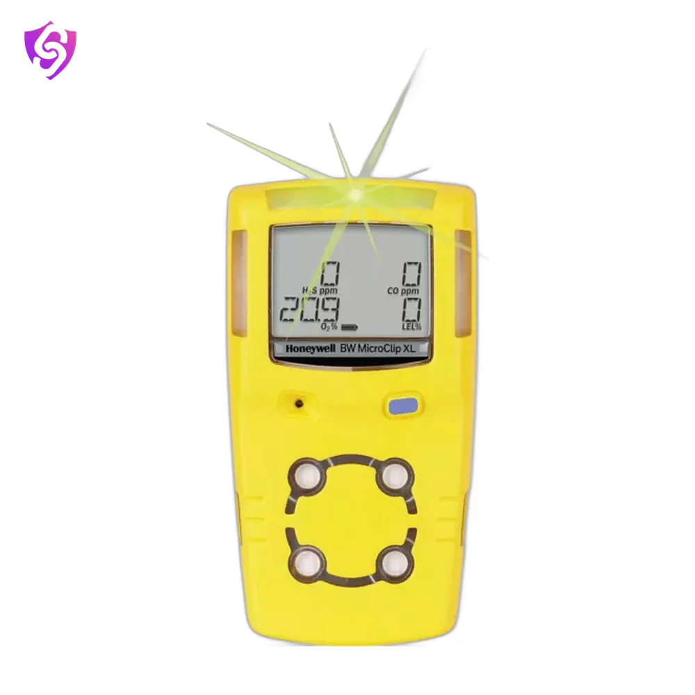 Honeywell GasAlertMicroClip XL 3-Gas Detector Yellow