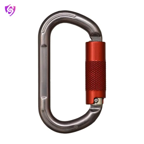 Karam Aluminium Quarter Turn Locking Bulb type Karabiner
