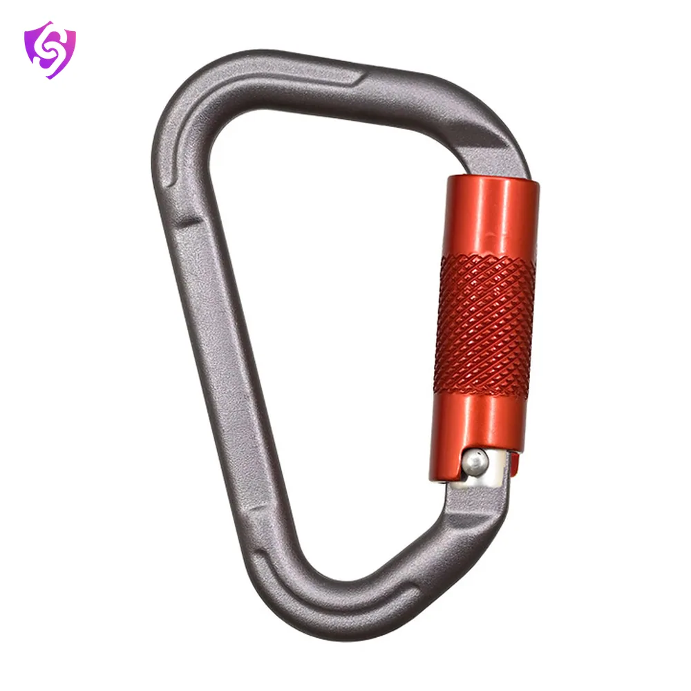 Karam Aluminium Quarter Turn Locking Bulb type Karabiner