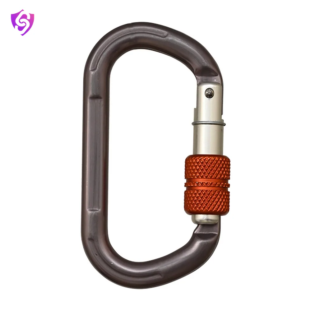 Karam Aluminium Screw Locking Bulb type Karabiner