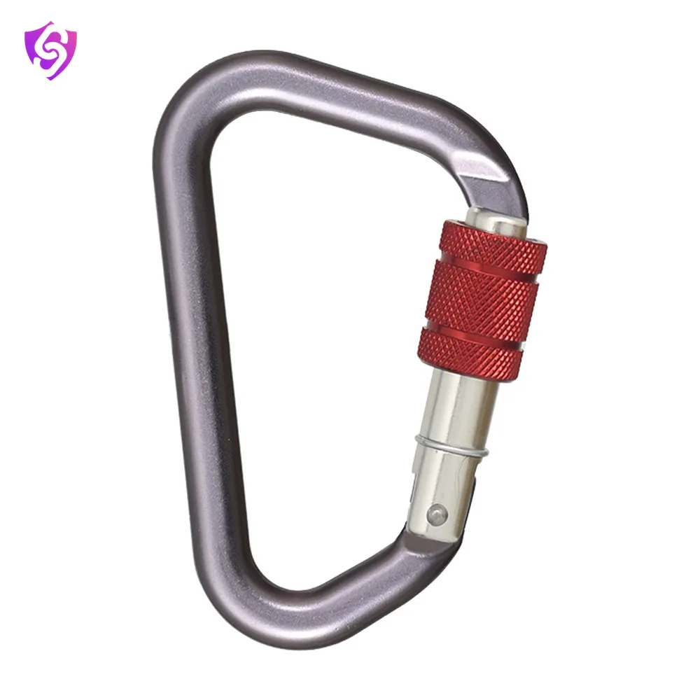 Karam Aluminium Screw Locking Bulb type Karabiner