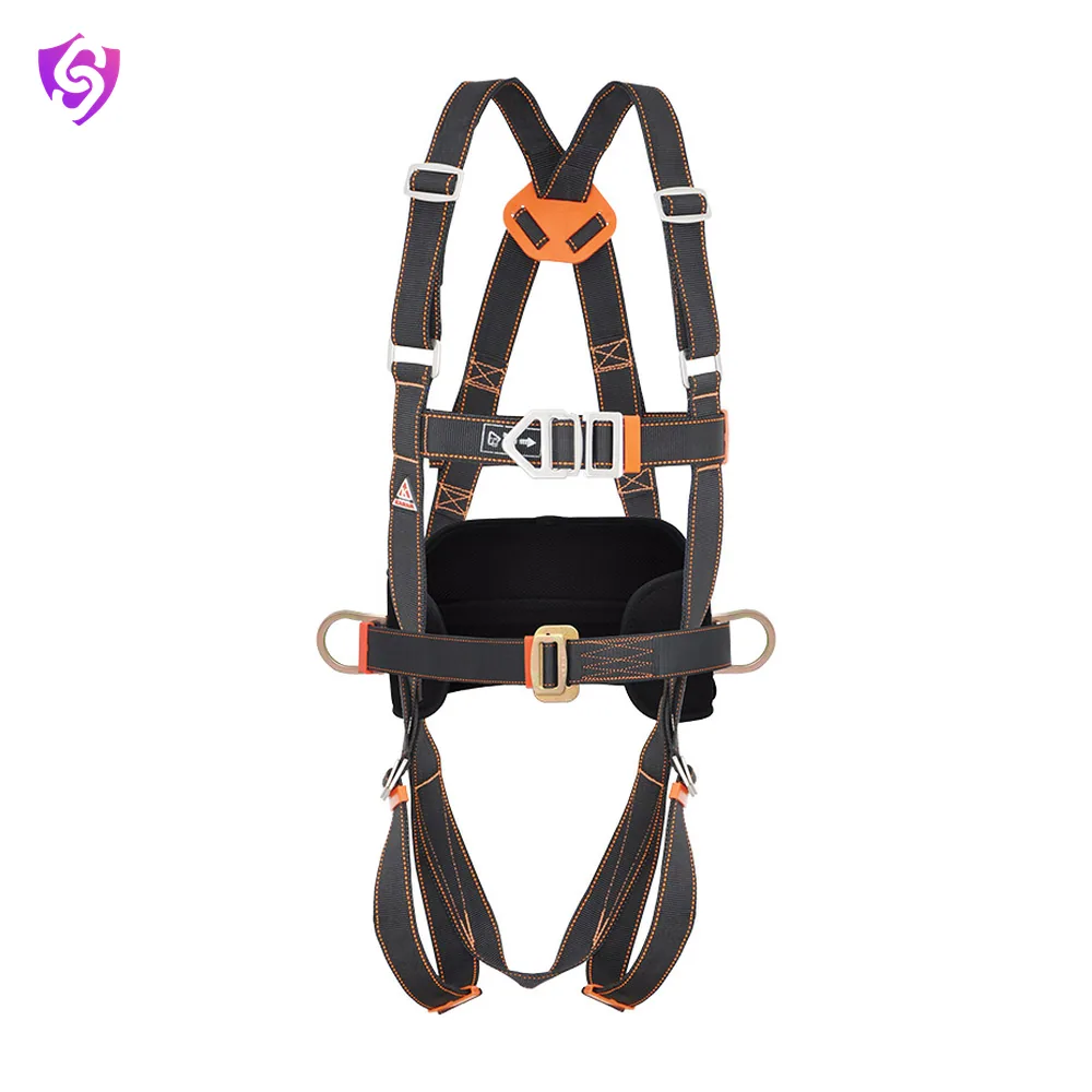 Karam Elasto Harness with Work Positioning Belt with 3 Adjustment & 3 Attachment Points