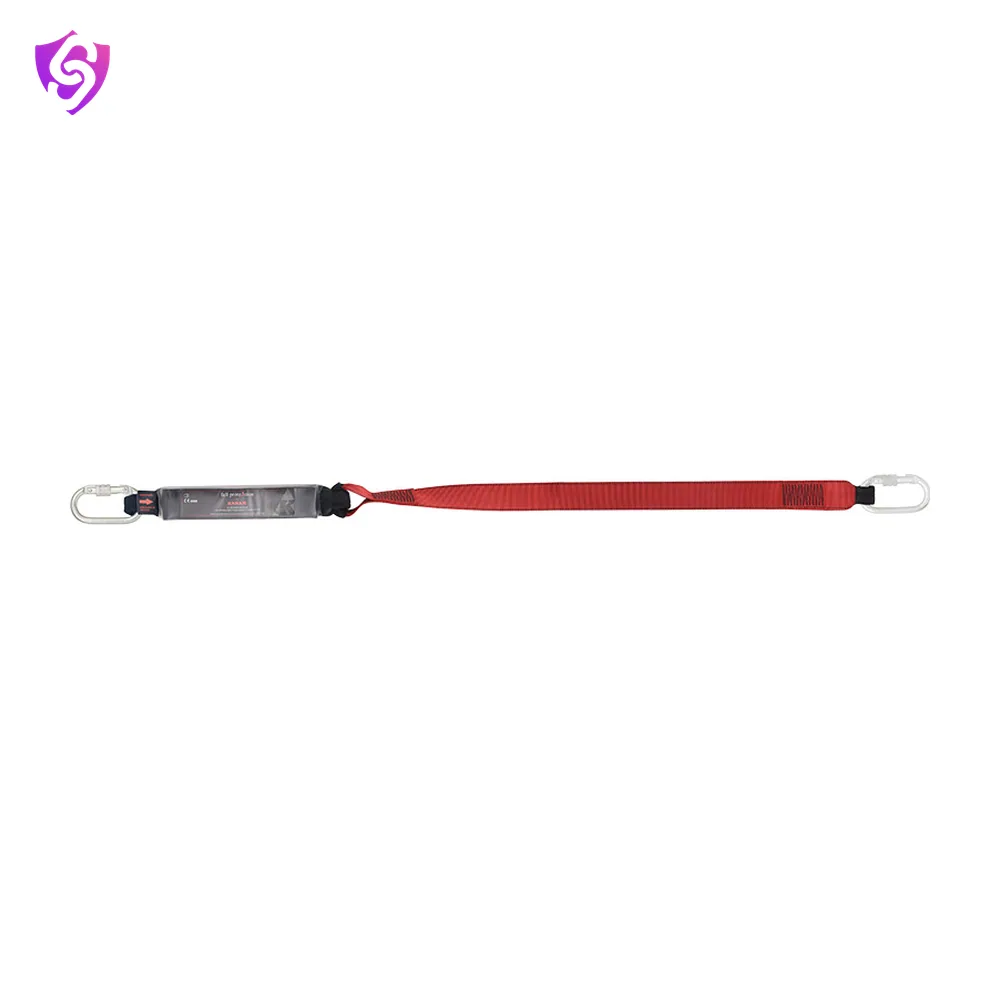Karam Energy Absorbing 44mm Webbing Lanyard Both Side Karabiner PN112