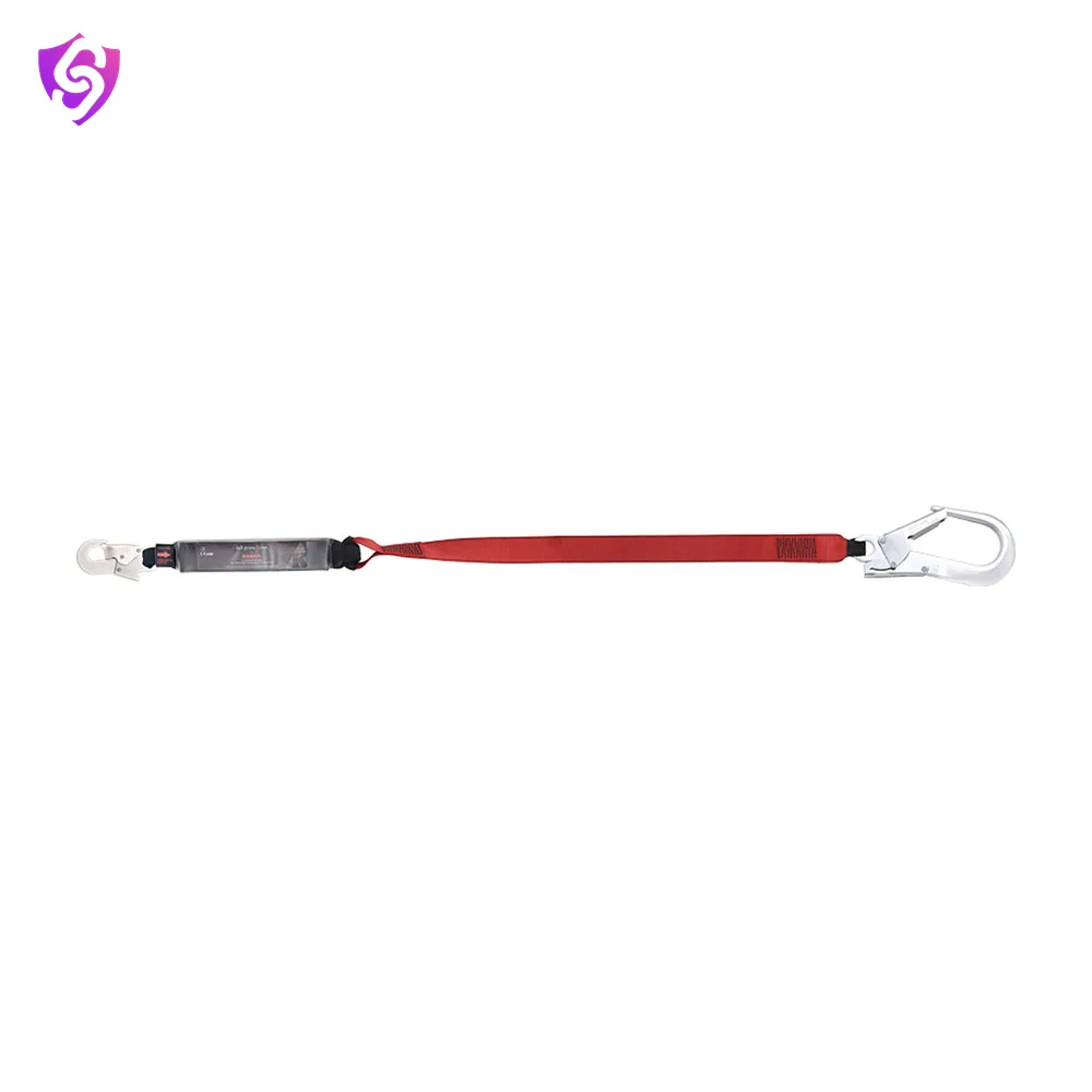 Karam Energy Absorbing 44mm Webbing Lanyard One Side Hook PN121 and Other Side Hook PN136