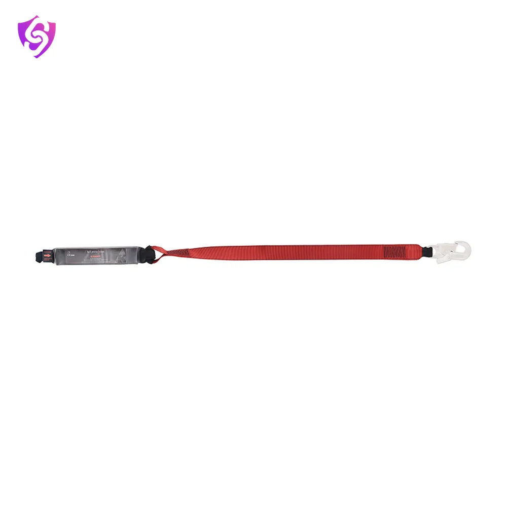 Karam Energy Absorbing 44mm Webbing Lanyard One Side Loop and Other Side Hook PN121