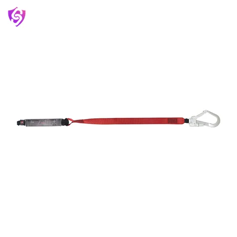 Karam Energy Absorbing 44mm Webbing Lanyard One Side Loop and Other Side Hook PN131N