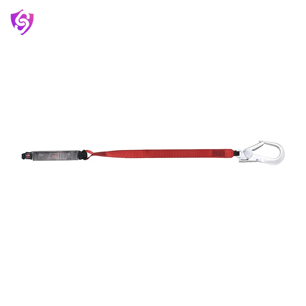 Karam Energy Absorbing 44mm Webbing Lanyard One Side Loop and Other Side Hook PN136