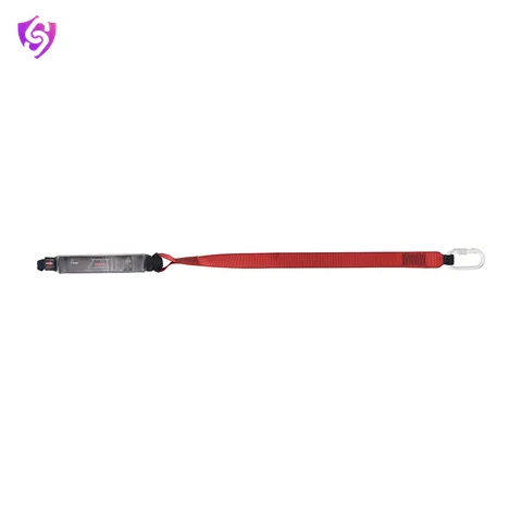 Karam Energy Absorbing 44mm Webbing Lanyard One Side Loop and Other Side Karabiner PN112