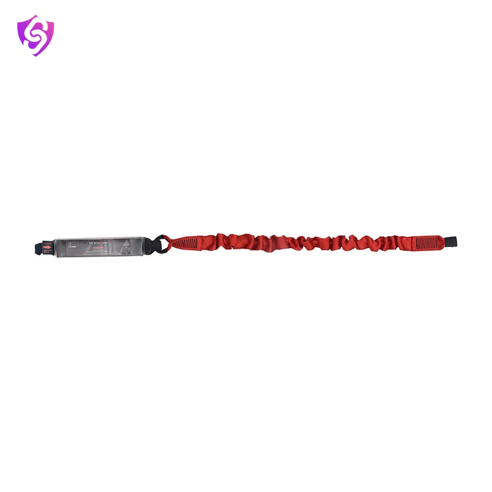 Karam Energy Absorbing Expandable Webbing Lanyard with Both Side Loop