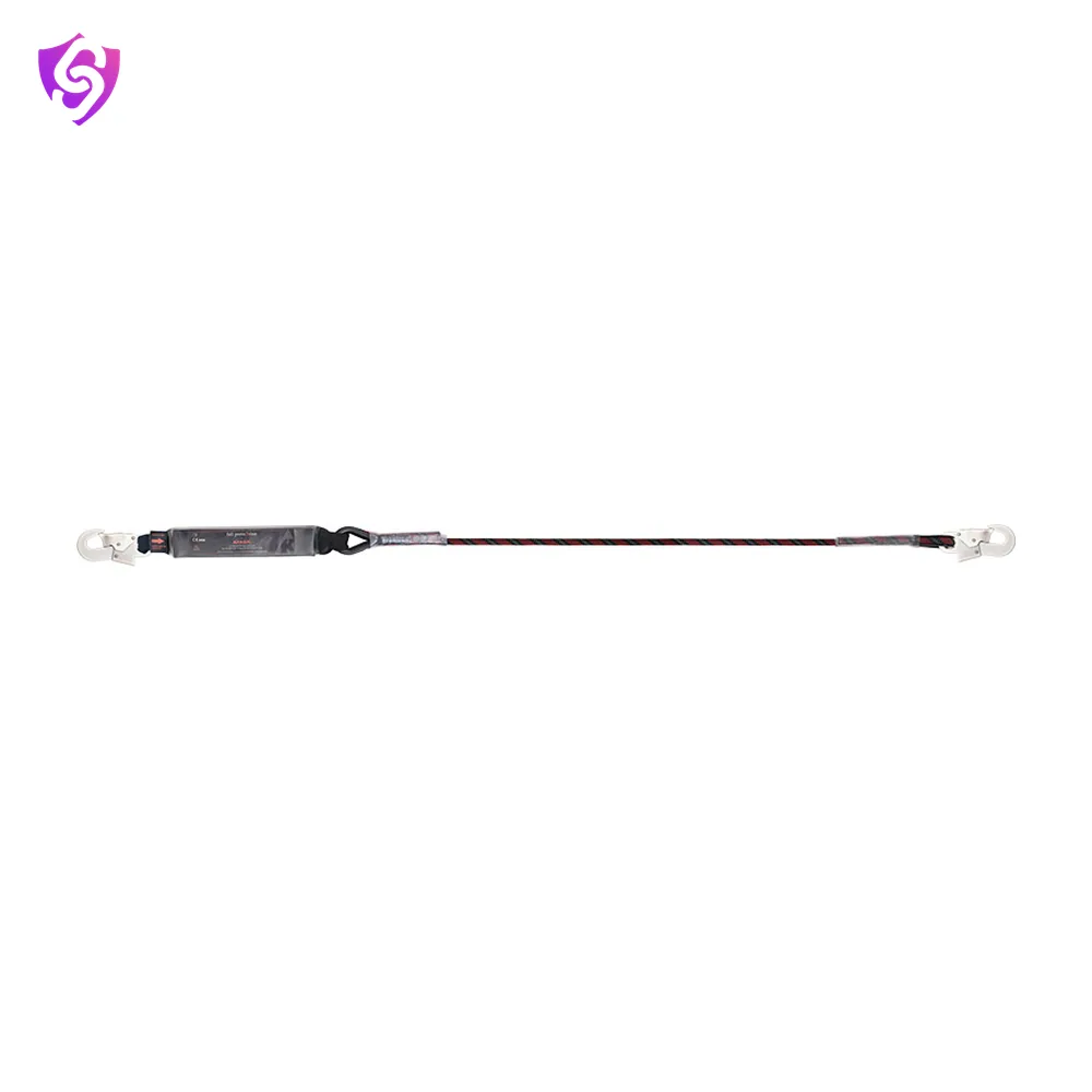 Karam Energy Absorbing Kernmantle Edge Safe Lanyard Both Side Hook PN121