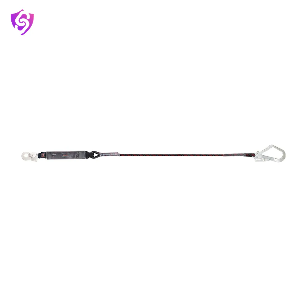 Karam Energy Absorbing Kernmantle Edge Safe Lanyard One Side Hook PN121 and other Side Hook PN131N
