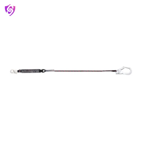 Karam Energy Absorbing Kernmantle Edge Safe Lanyard One Side Hook PN121 and other Side Hook PN136