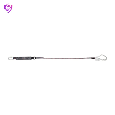 Karam Energy Absorbing Kernmantle Edge Safe Lanyard One Side Hook PN121 and other Side Hook PN136