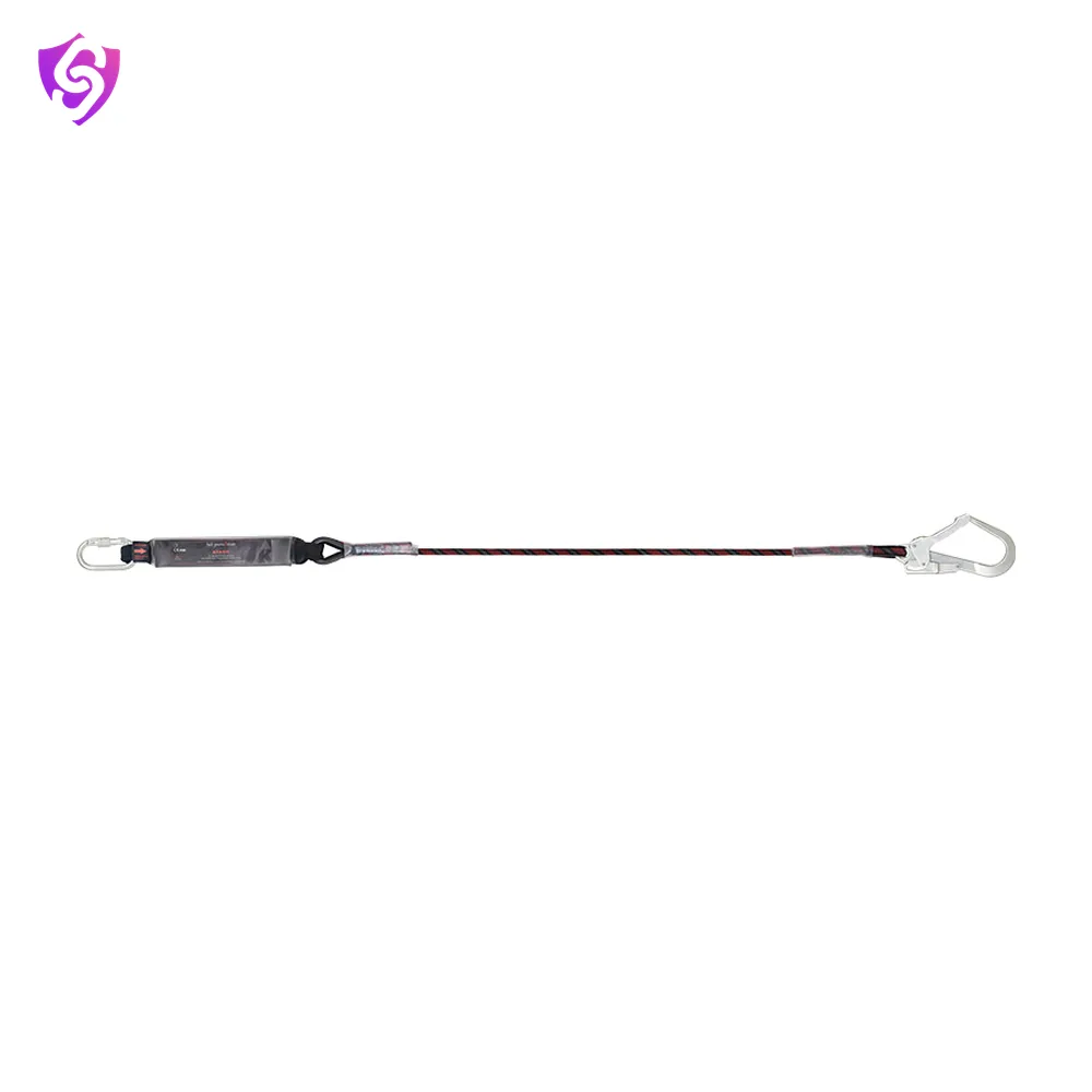 Karam Energy Absorbing Kernmantle Edge Safe Lanyard One Side Hook PN121 and other Side Hook PN136