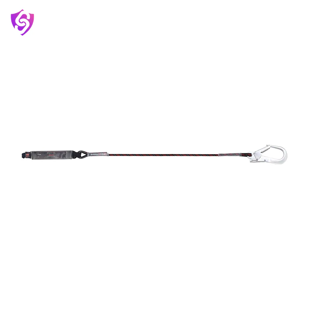 Karam Energy Absorbing Kernmantle Edge Safe Lanyard One Side Loop and other Side Hook PN131N