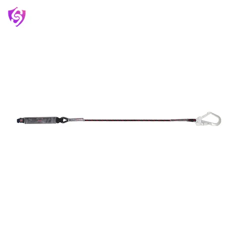 Karam Energy Absorbing Kernmantle Edge Safe Lanyard One Side Loop and other Side Hook PN136