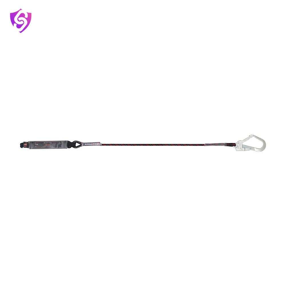 Karam Energy Absorbing Kernmantle Edge Safe Lanyard One Side Loop and other Side Hook PN136