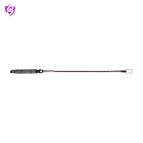 Karam Energy Absorbing Kernmantle Edge Safe Lanyard One Side Loop and other Side Karabiner PN112