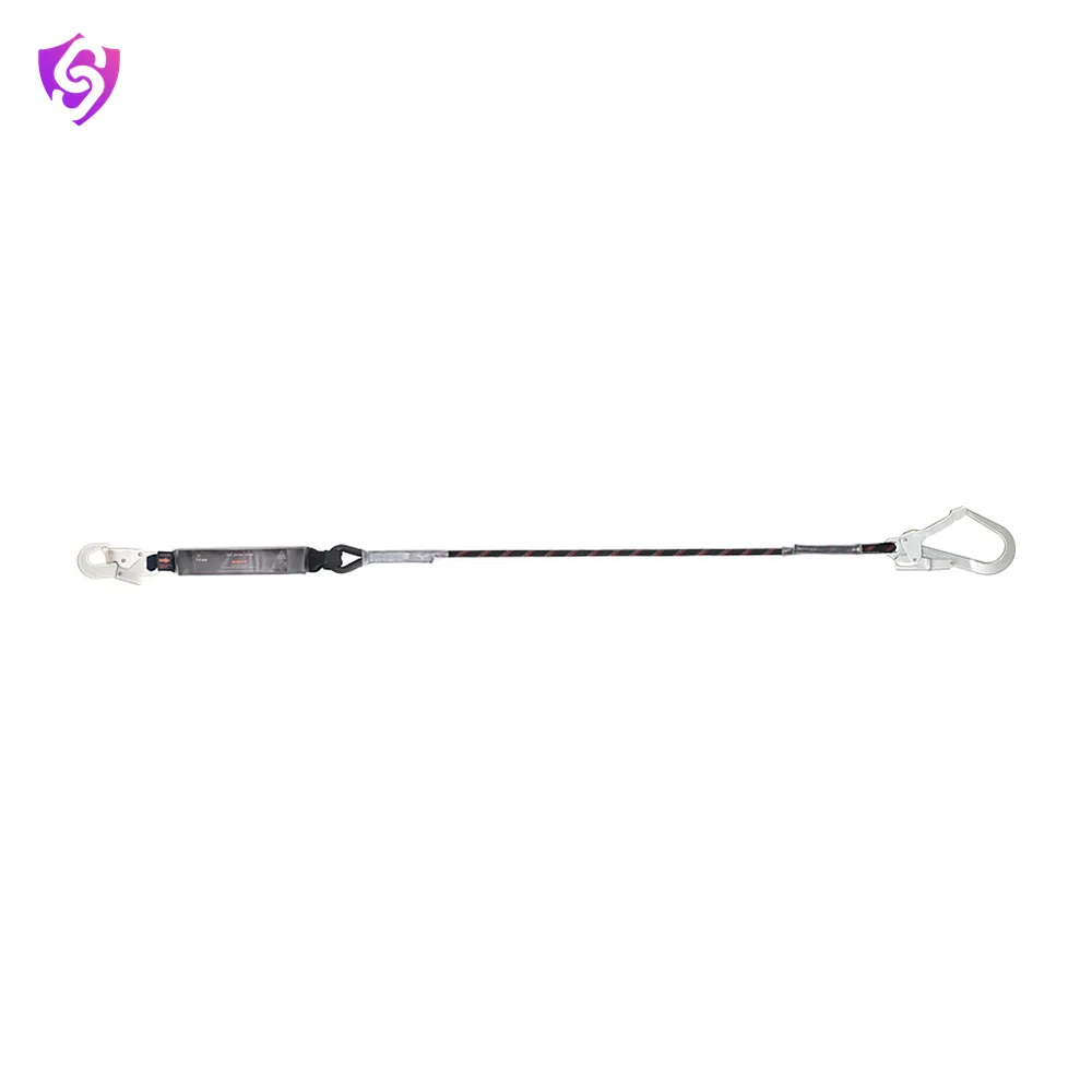 Karam Energy Absorbing Kernmantle Rope Lanyard One Side Hook PN121 and Other Side Hook PN131N