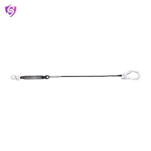 Karam Energy Absorbing Kernmantle Rope Lanyard One Side Hook PN121 and Other Side Hook PN136