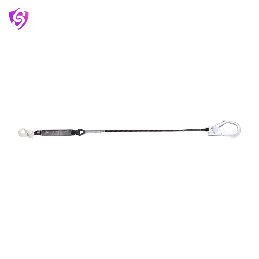 Karam Energy Absorbing Kernmantle Rope Lanyard One Side Hook PN121 and Other Side Hook PN136