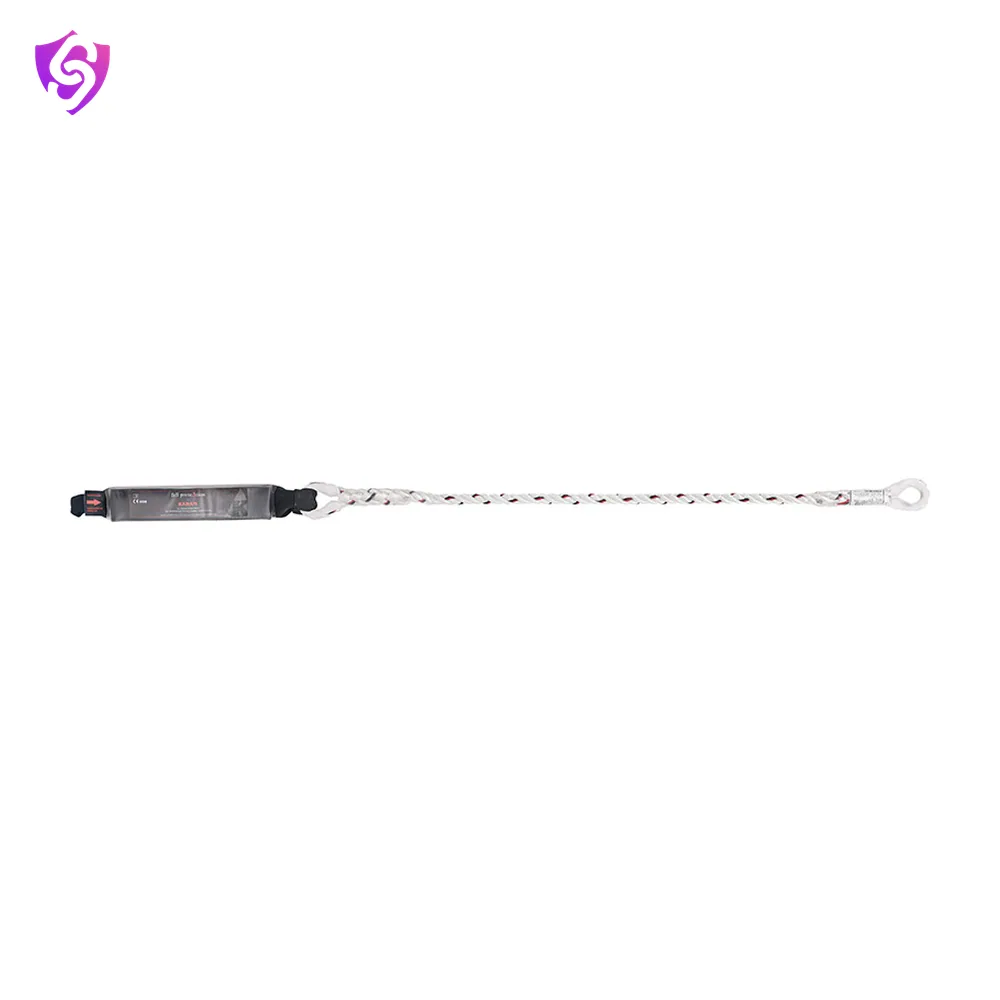 Karam Energy Absorbing Twisted Rope Lanyard Both Side Loop