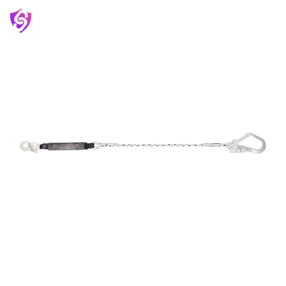 Karam Energy Absorbing Twisted Rope Lanyard One Side Hook PN121 and Other Side Hook PN131N