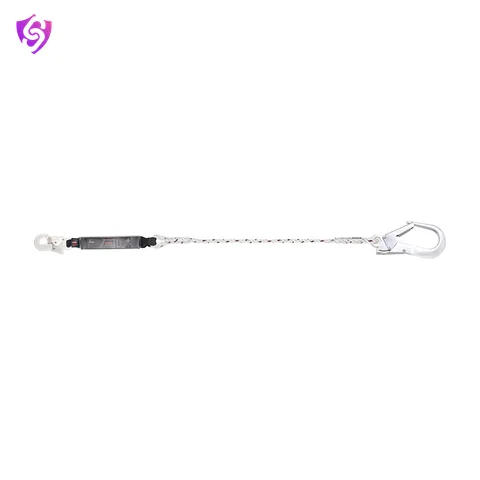 Karam Energy Absorbing Twisted Rope Lanyard One Side Hook PN121 and Other Side Hook PN136