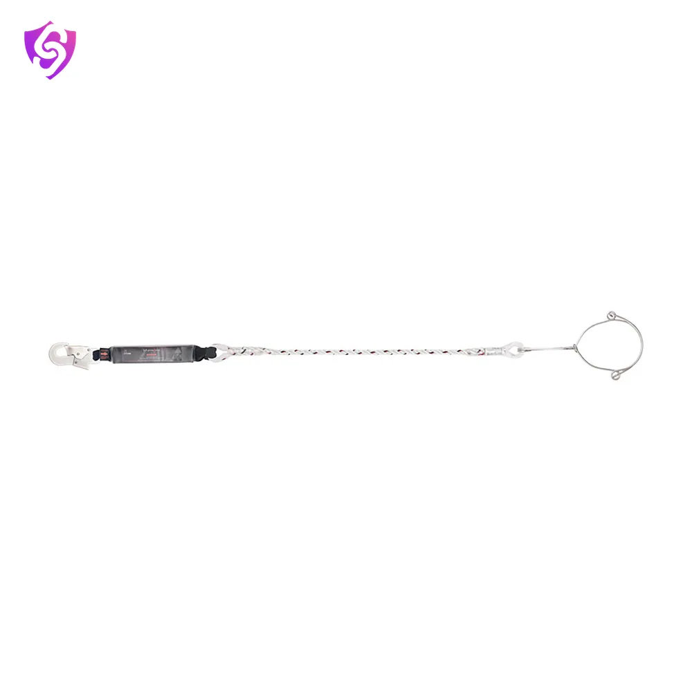 Karam Energy Absorbing Twisted Rope Lanyard One Side Hook PN121 and Other Side Hook PN141