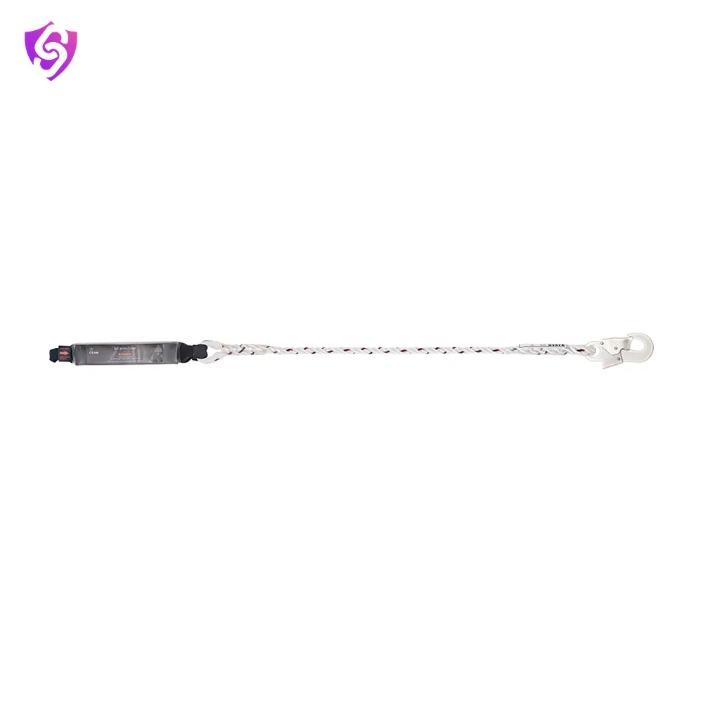 Karam Energy Absorbing Twisted Rope Lanyard One Side Loop and Other Side Hook PN121