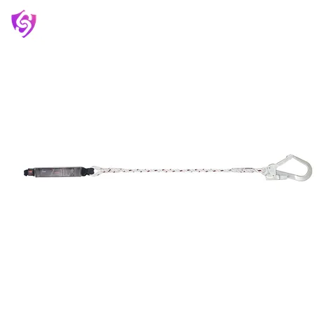 Karam Energy Absorbing Twisted Rope Lanyard One Side Loop and Other Side Hook PN131N